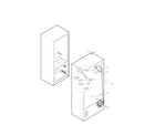 LG LFX31935ST/02 valve and water tube parts diagram