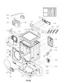 Cabinet and control panel assembly parts