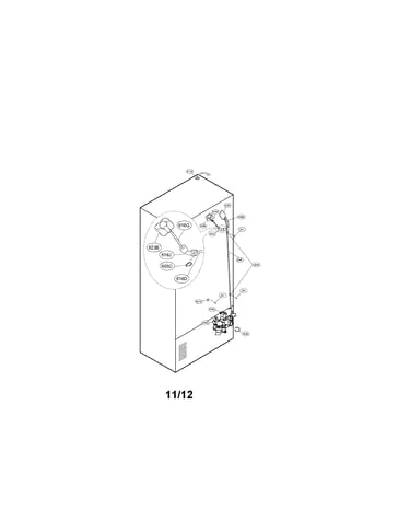 Valve and water tube parts
