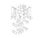 Kenmore 79571099111 door parts diagram