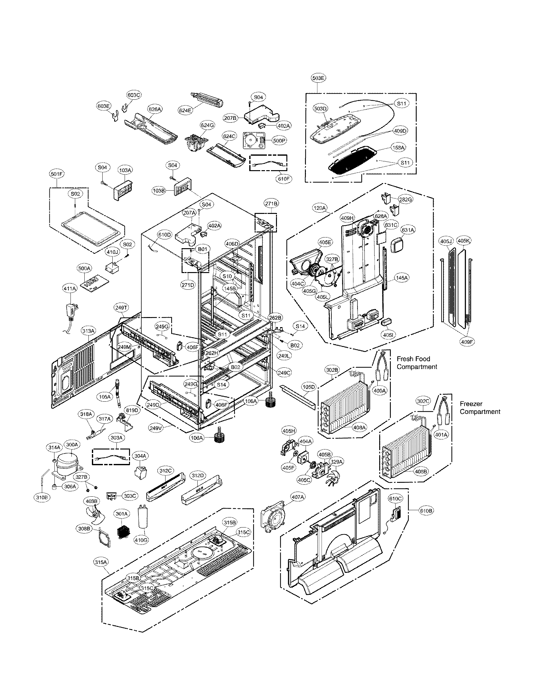 Case parts