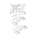 Kenmore Elite 79572183211 door parts diagram
