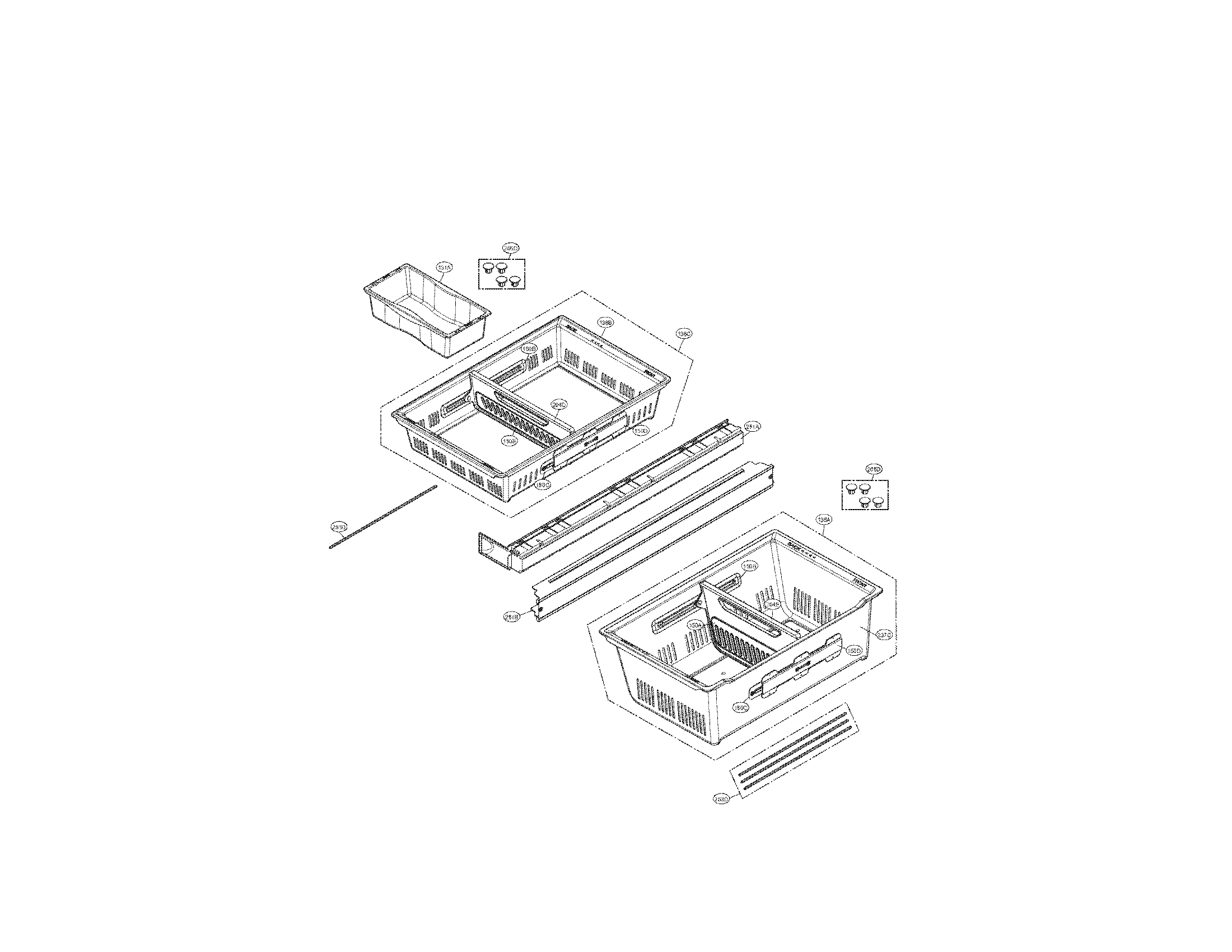 Freezer parts