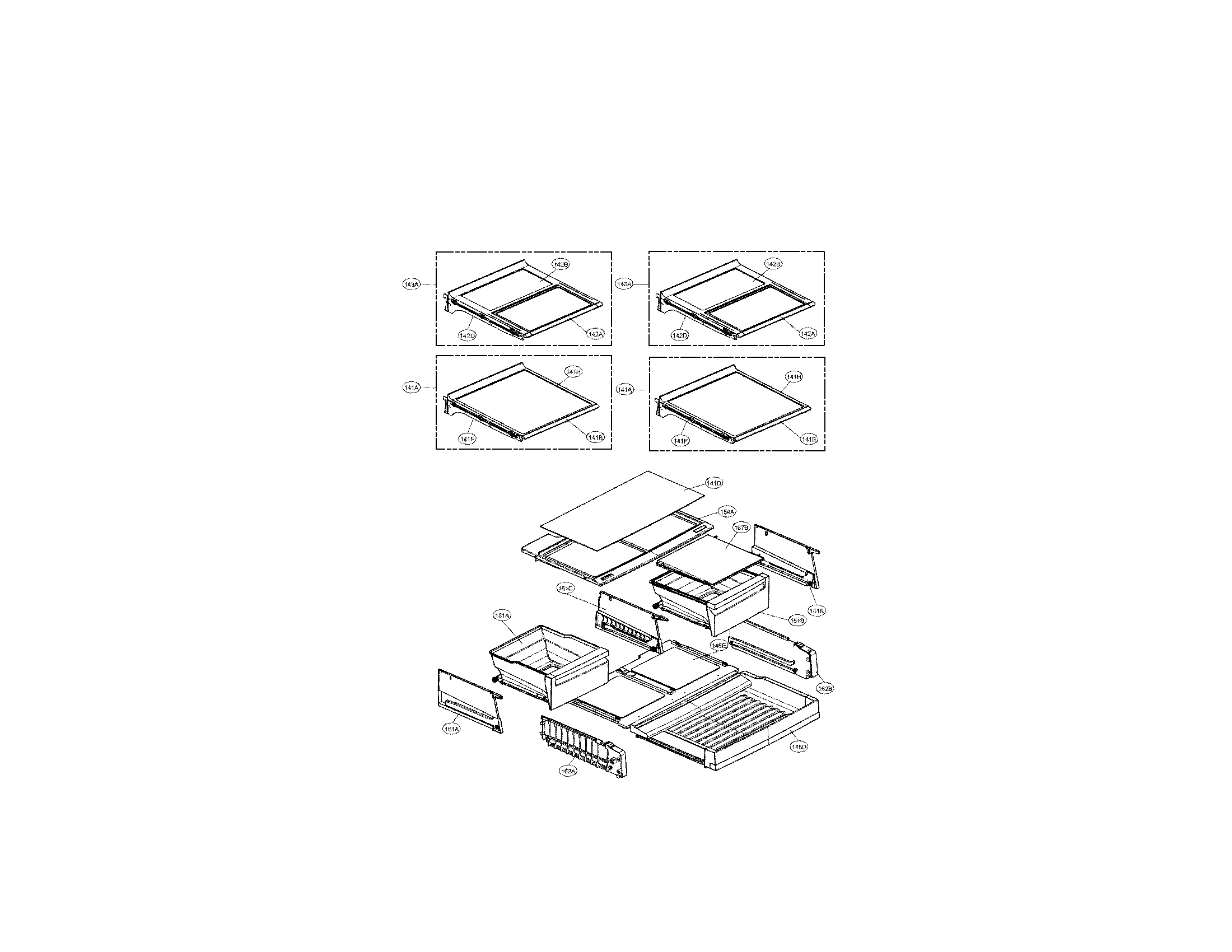 REFRIGEATOR PARTS