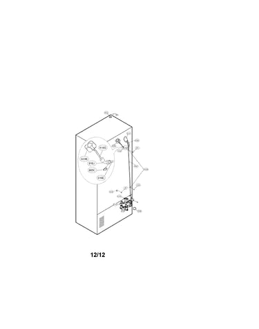 Valve and water tube parts
