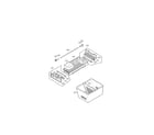LG LFX21976ST/01 freezer parts diagram