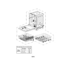 LG LDS5040ST/00 exploded view parts diagram