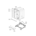 LG LDS5040ST/00 exploded view parts 2 diagram
