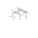 LG LDS5040ST/00 base assembly parts diagram