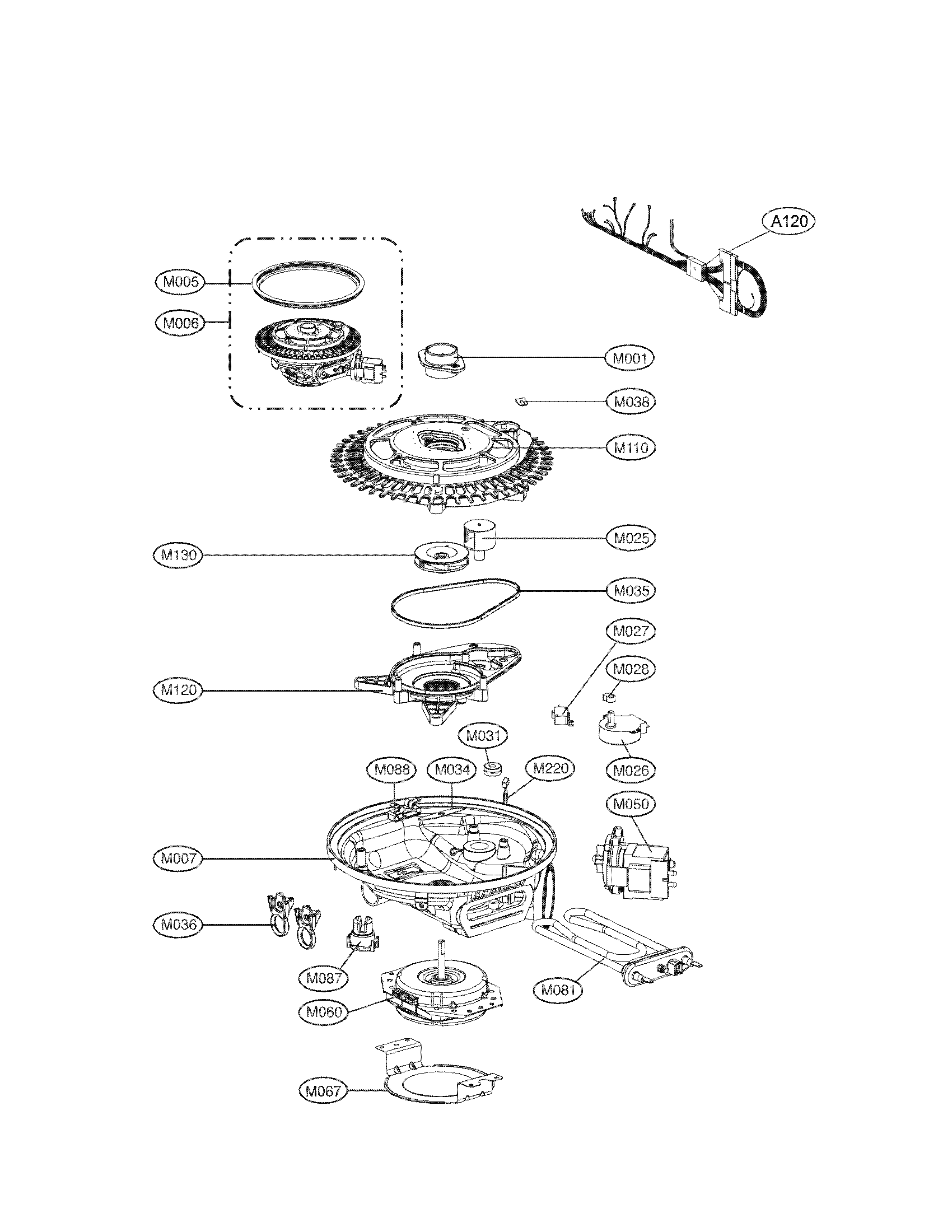 SUMB ASSEMBLY PARTS