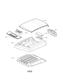 Control panel and plate assembly parts