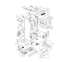 Kenmore Elite 79571052013 case parats diagram