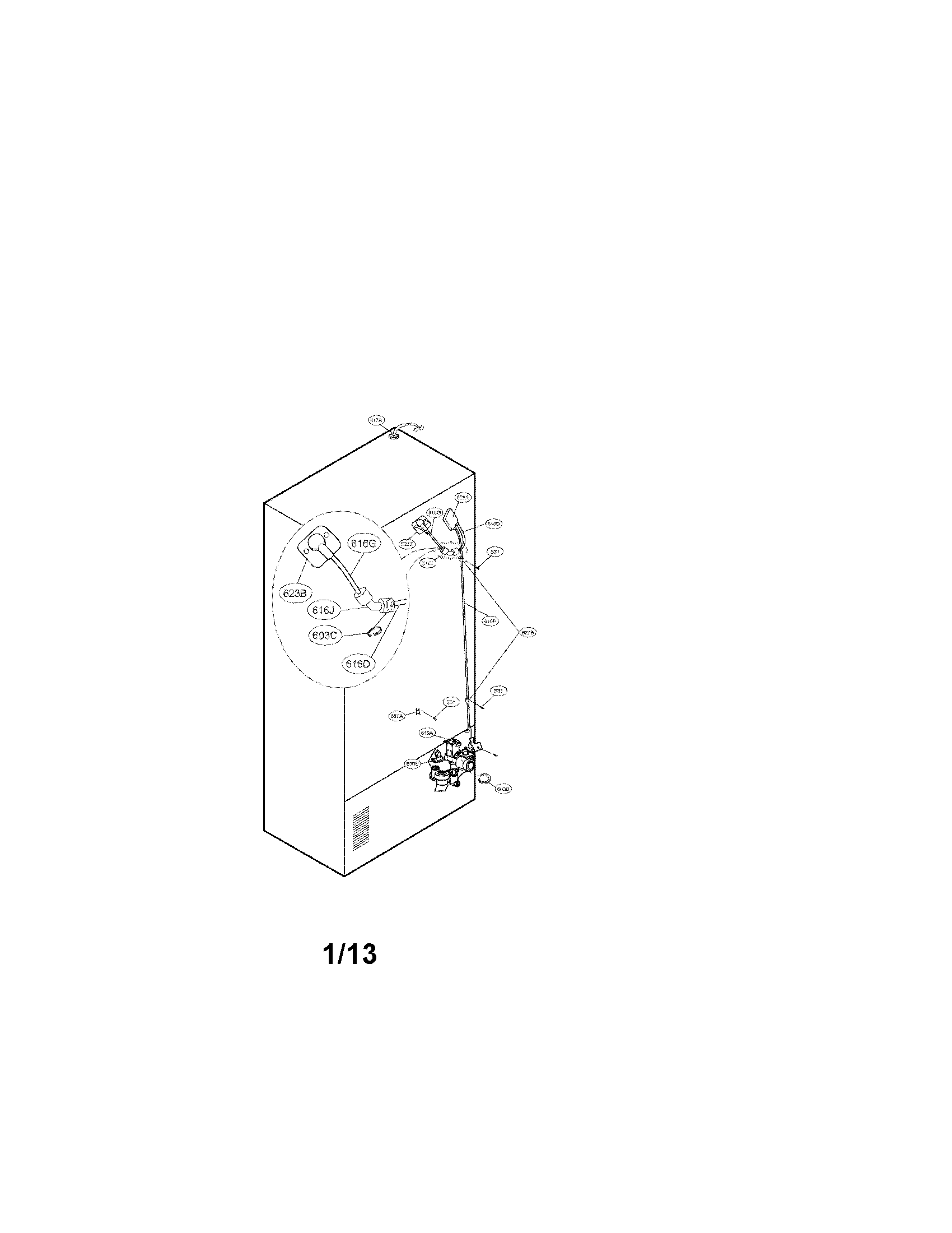 VALVE AND WATER TUBE PARTS