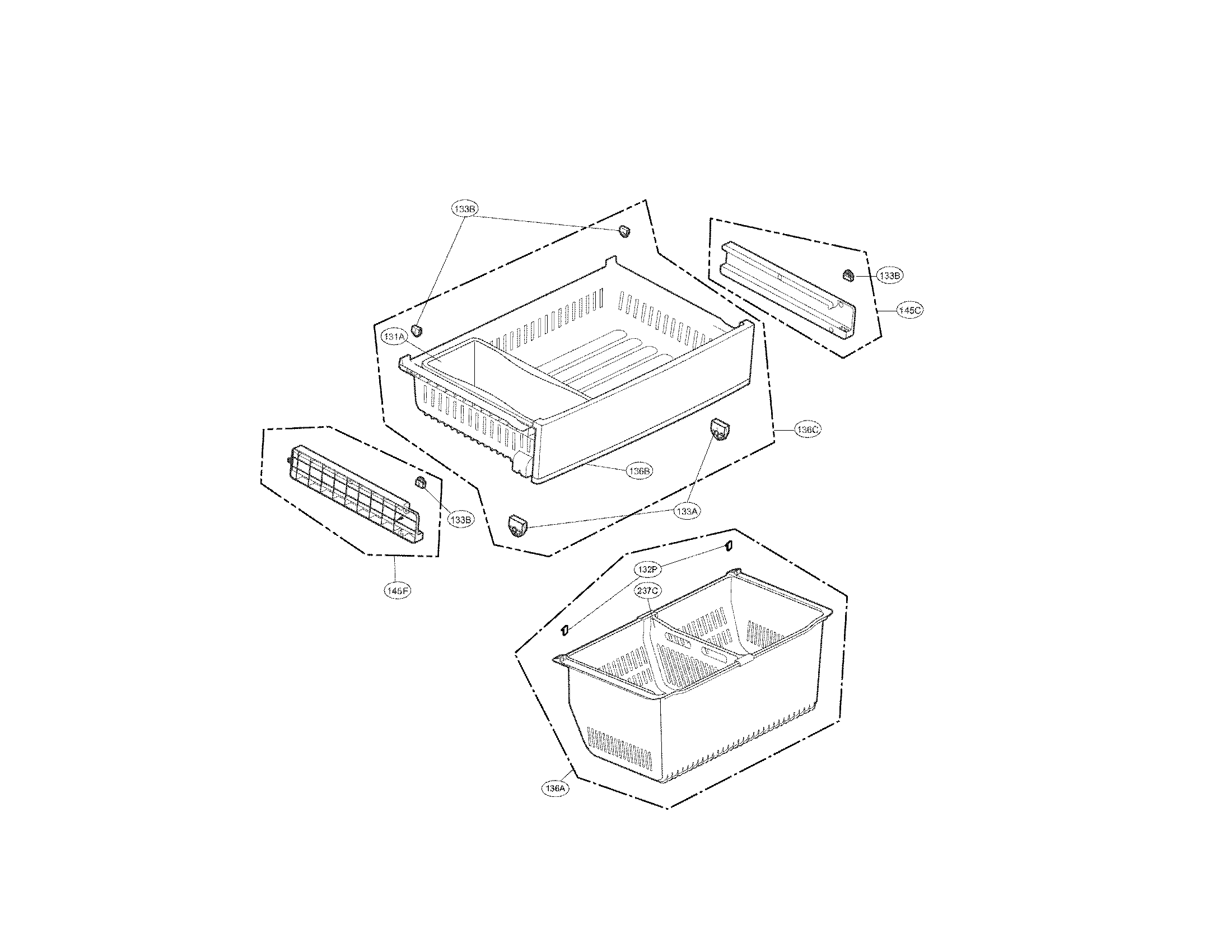 Freezer parts