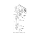 Kenmore 72166339011 latch board parts diagram