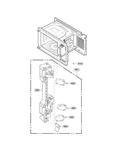 Latch board parts