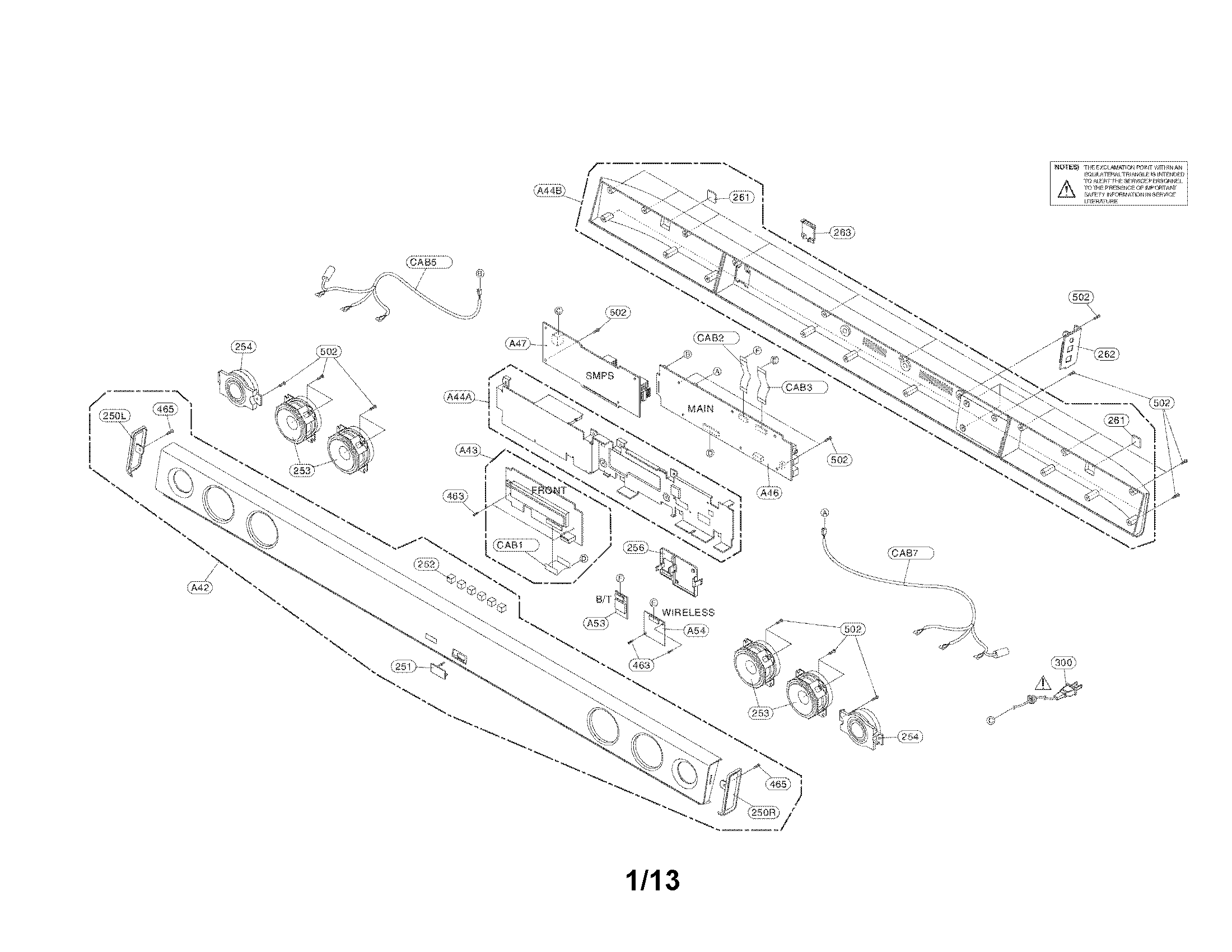 Receiver bar parts