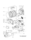 Drum and motor assembly parts