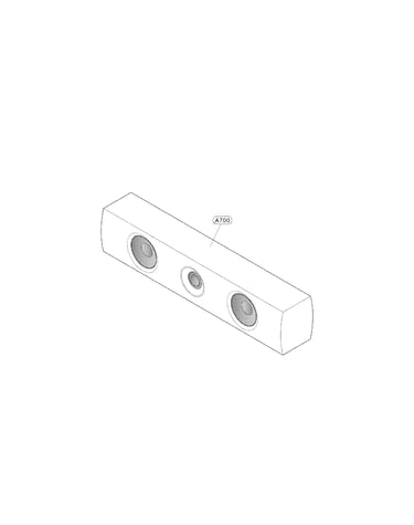 Center speaker parts
