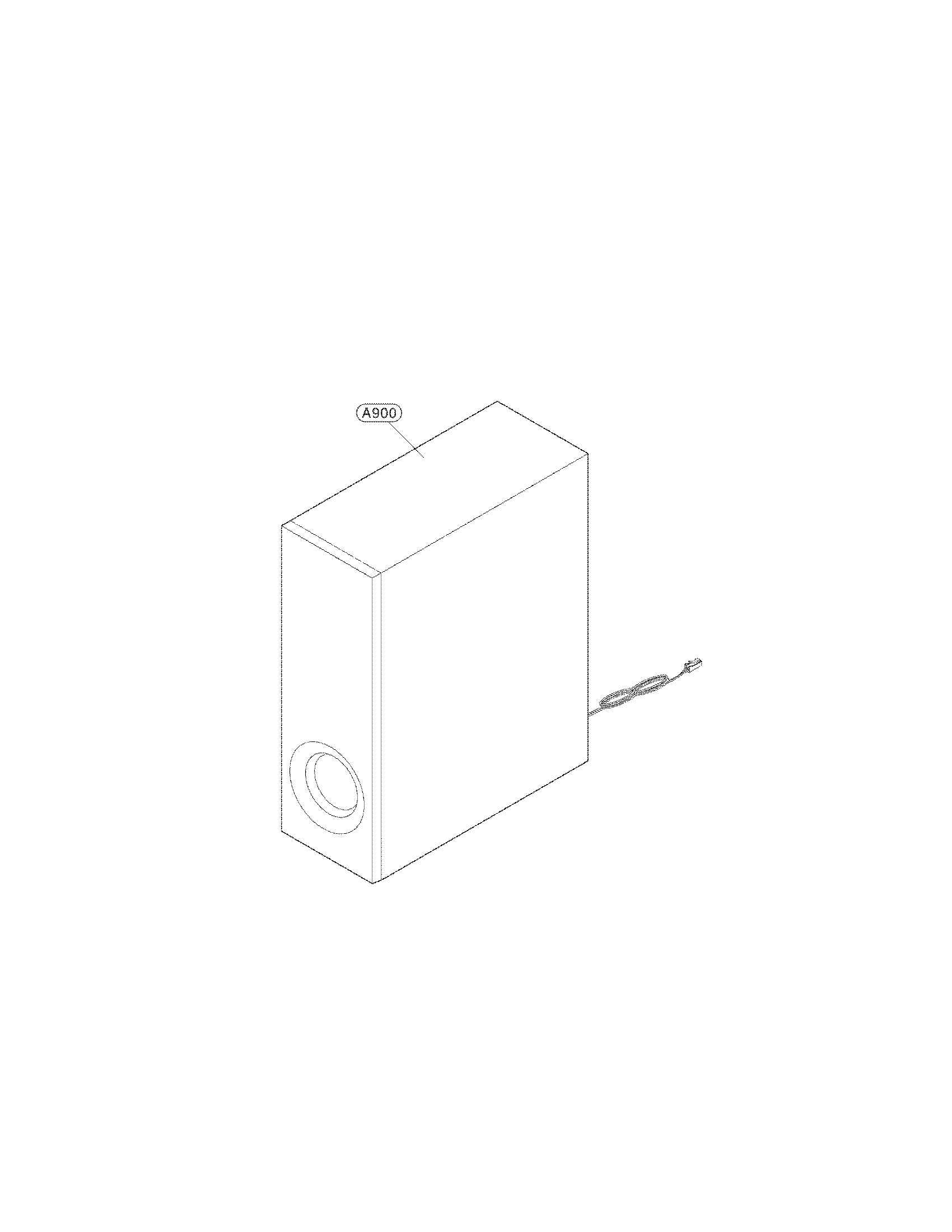 Subwoofer speaker parts