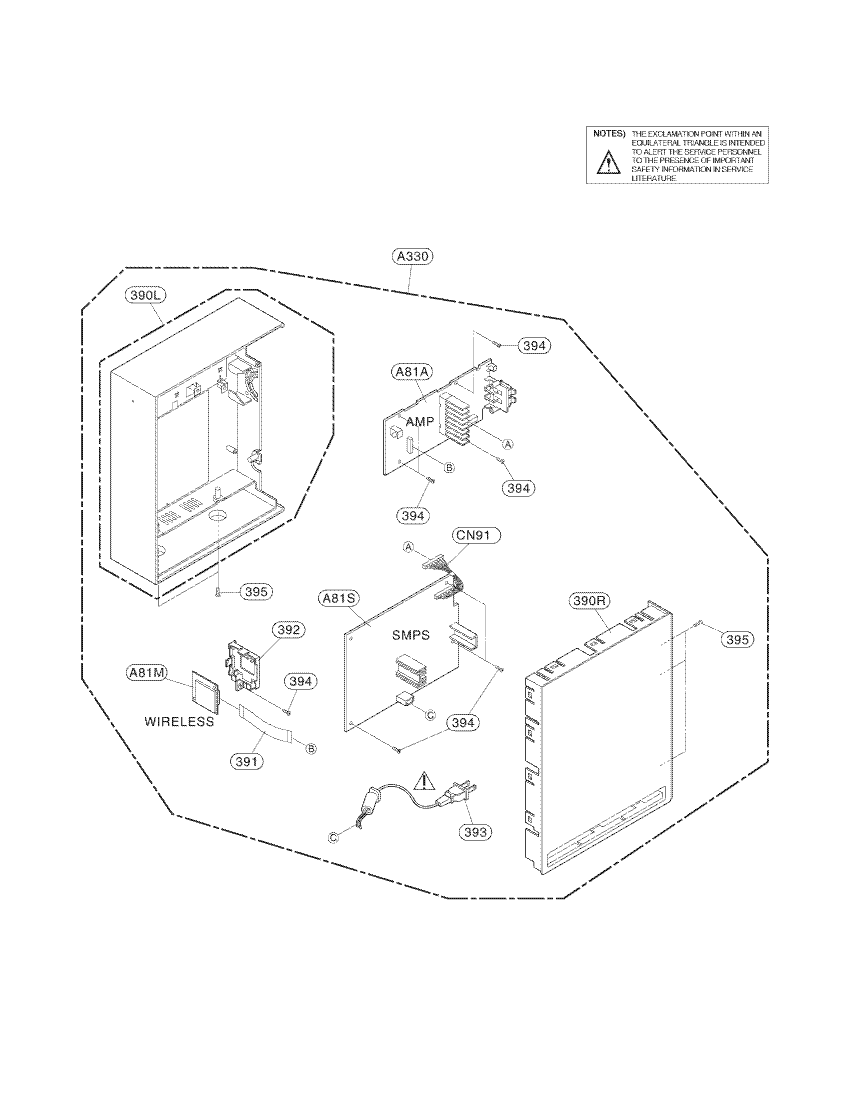 Wireless receiver part