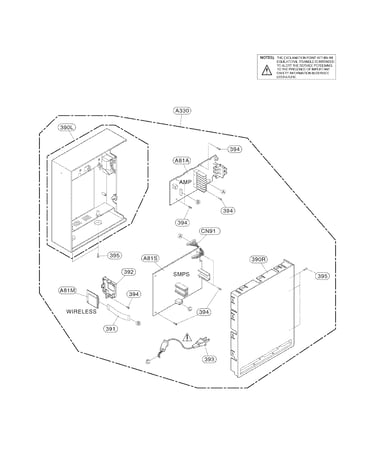 Wireless receiver part