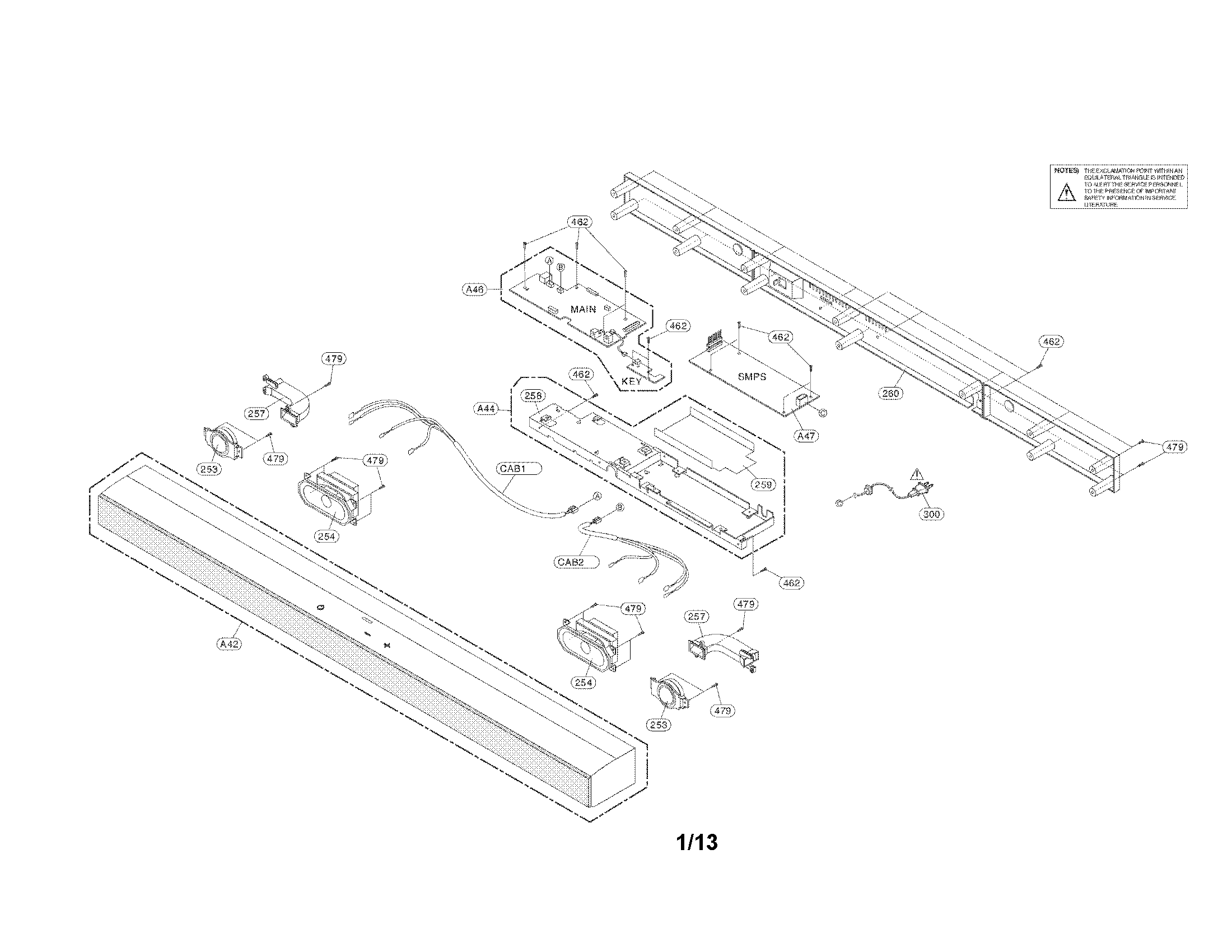 Receiver bar parts