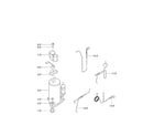 Kenmore 58075062501 compressor parts diagram