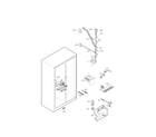 Kenmore 79551313014 ice and water parts diagram