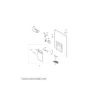 Kenmore 79551313014 dispenser parts diagram