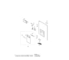 Kenmore 79551316013 dispenser parts diagram