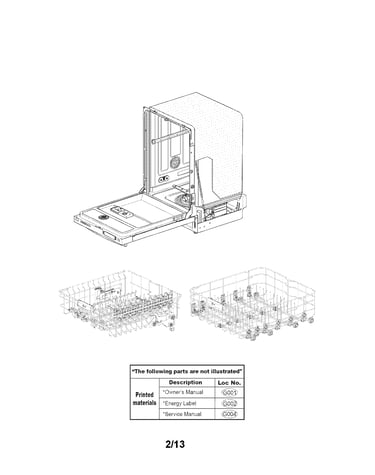 Exploded view parts