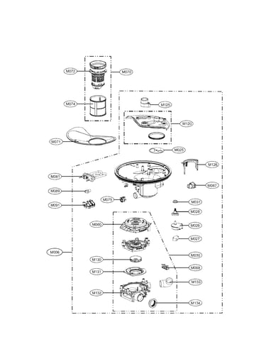 Sump assembly part