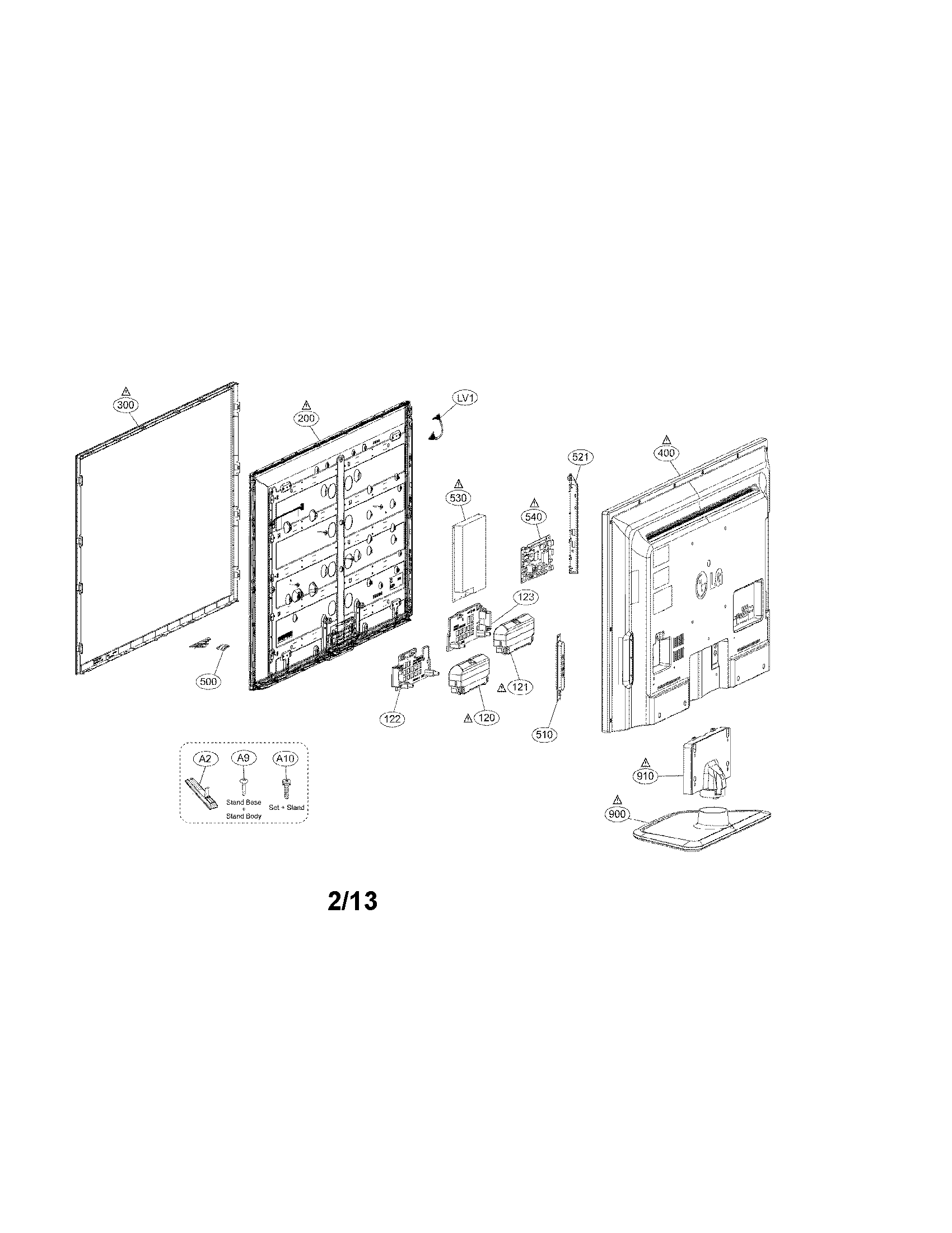 EXPLODED VIEW PARTS