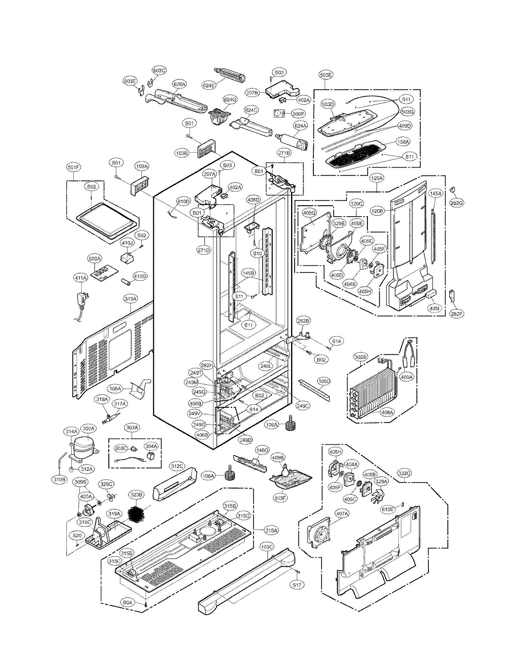 CASE PARTS