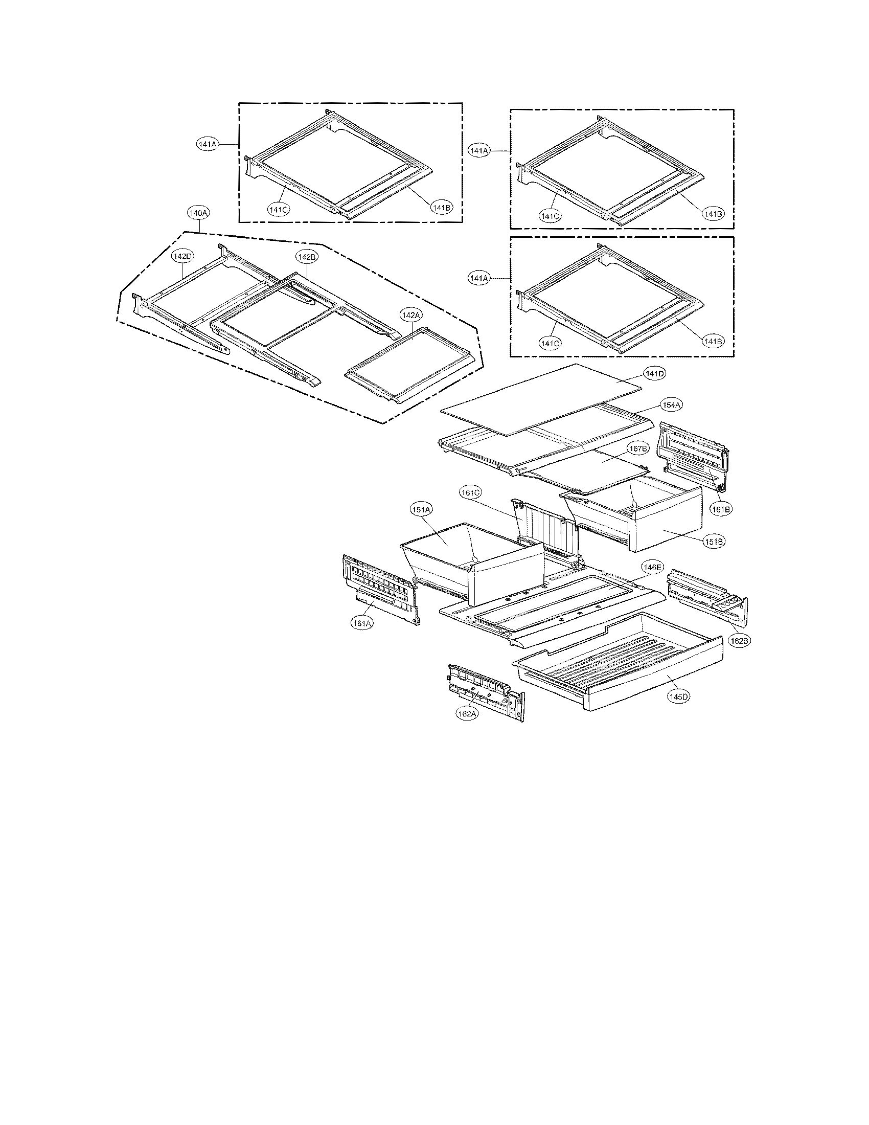 Refrigerator parts