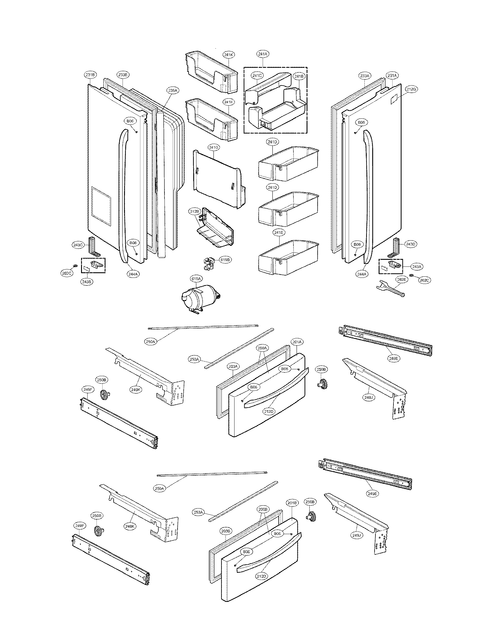 Door parts