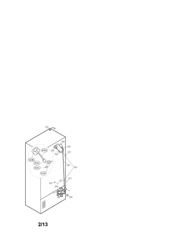 Valve and water tube parts