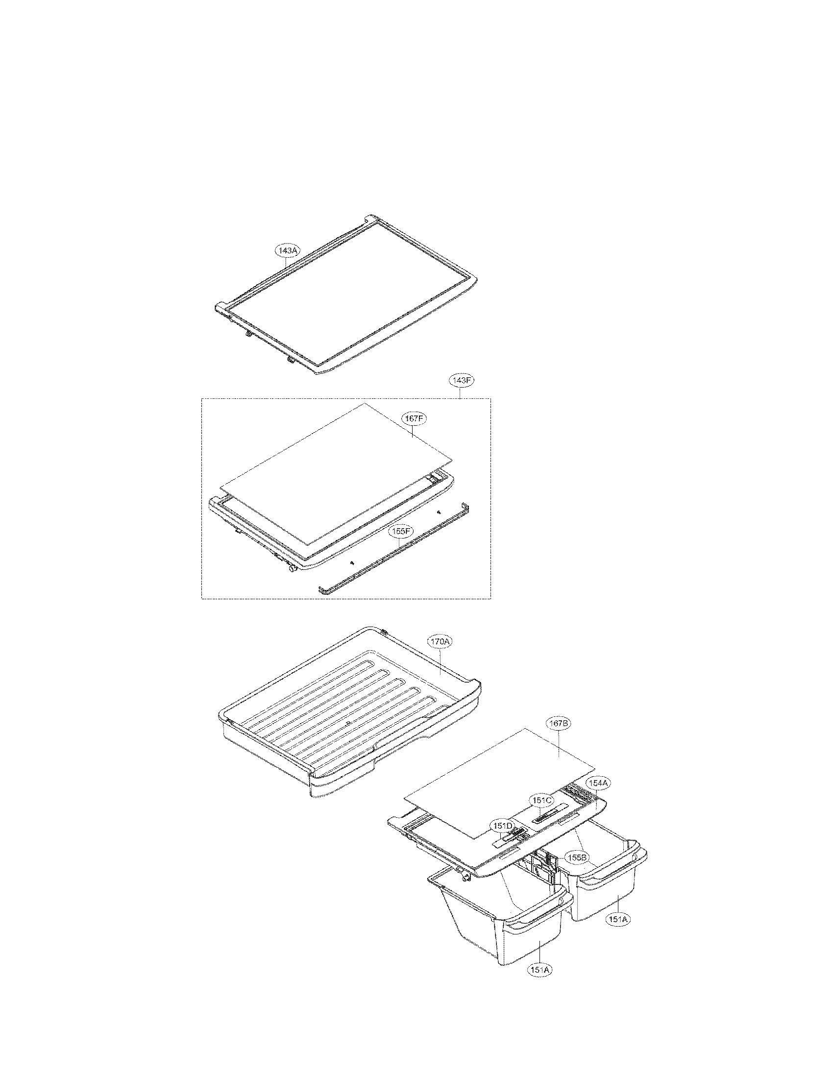 Refrigerator parts