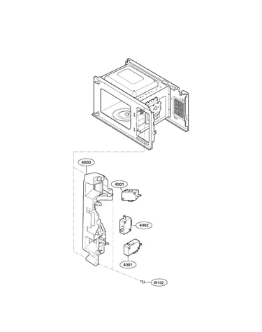 Latch board parts