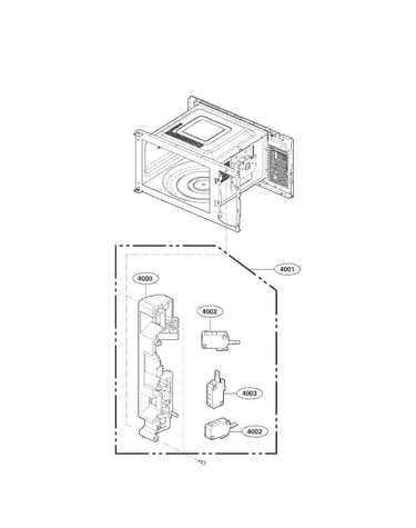 Latch board parts