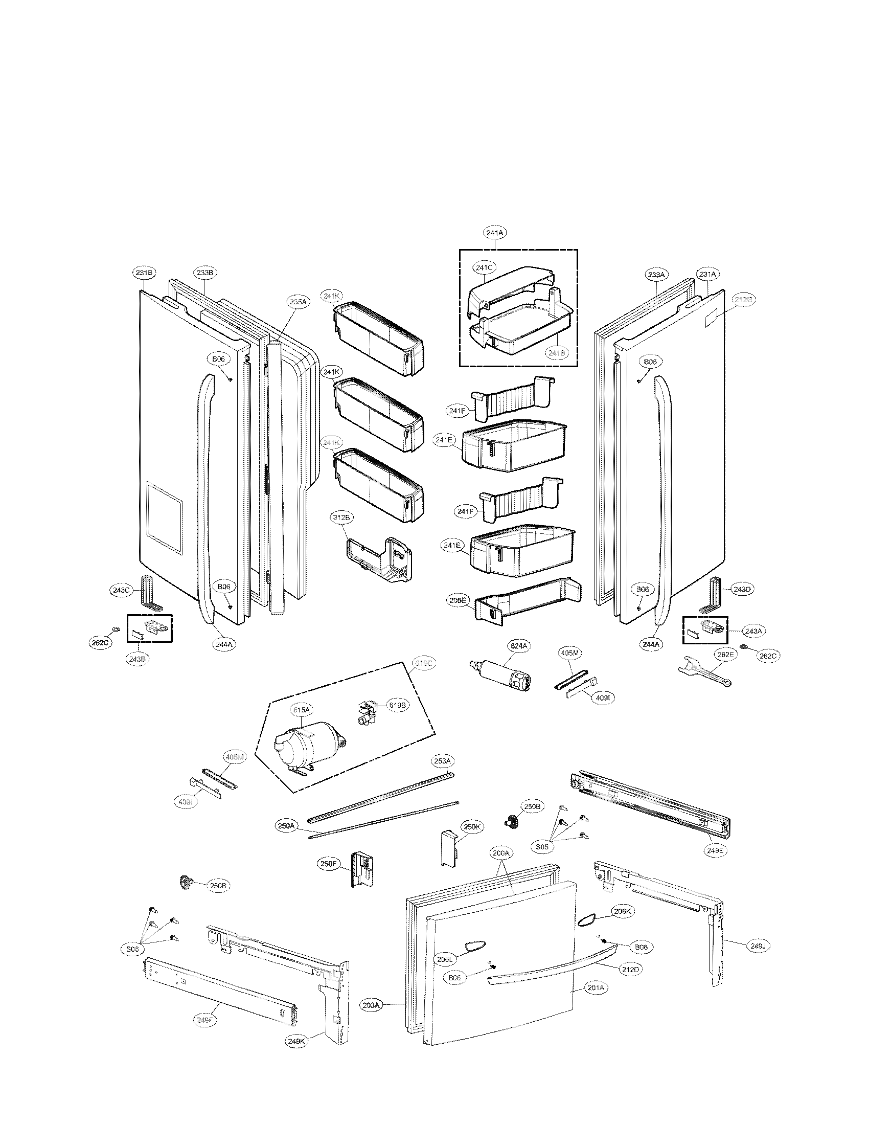 Door parts