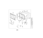 LG 50PN6500UABUSLLHR exploded view parts diagram