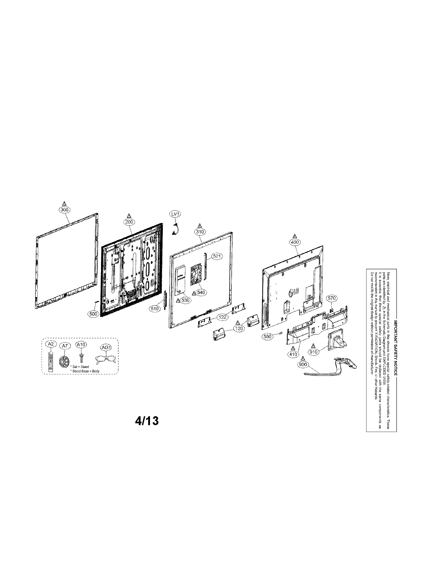 EXPLODED VIEW PARTS