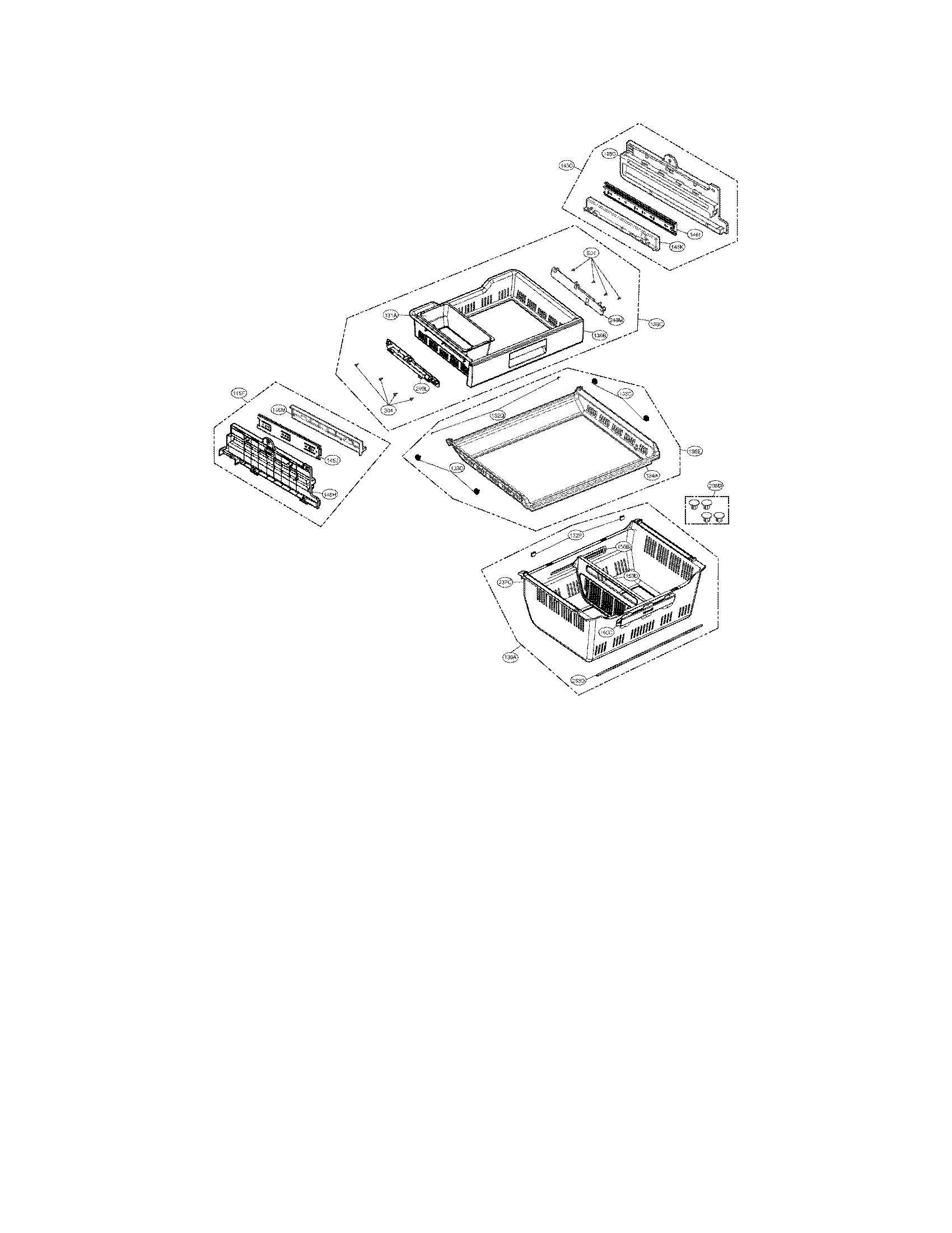 Freezer parts