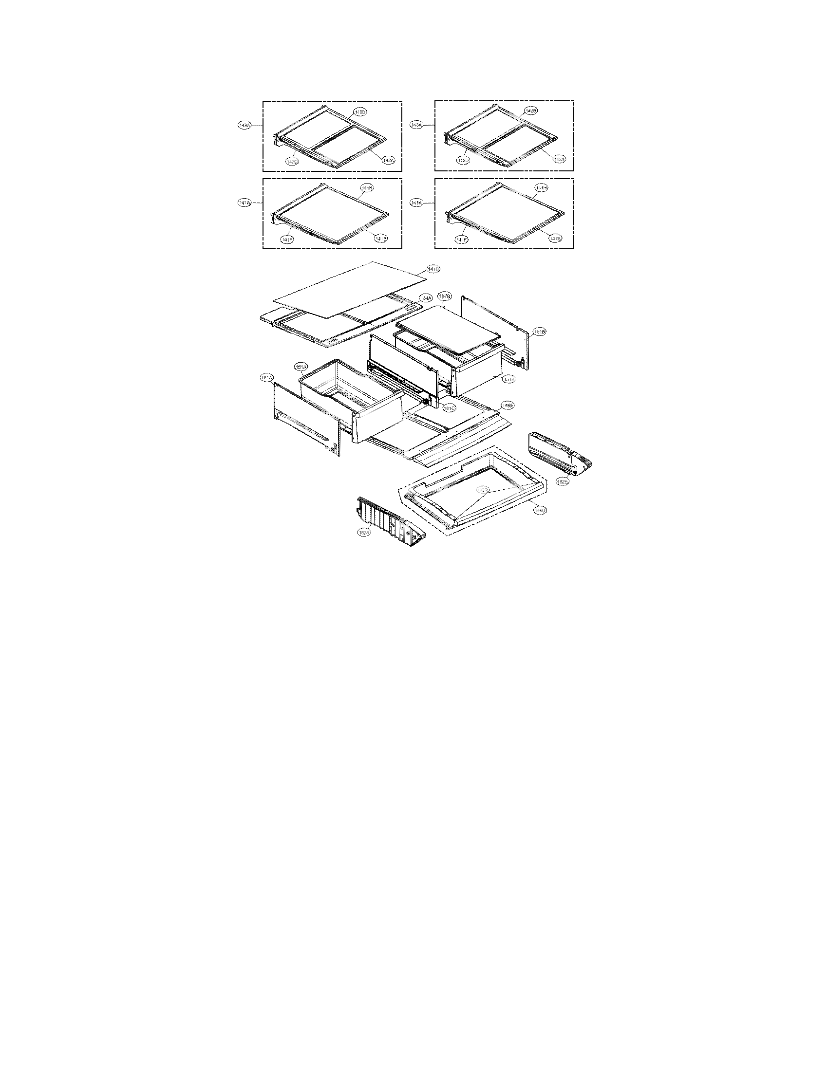 Refrigerator parts
