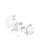 Ice maker and ice bin parts