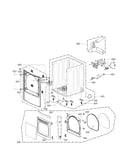 Cabinet and door assembly parts