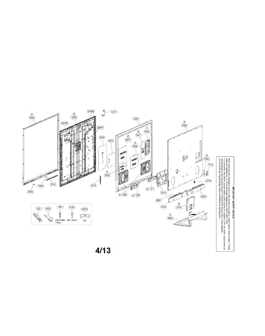 Exploded view parts