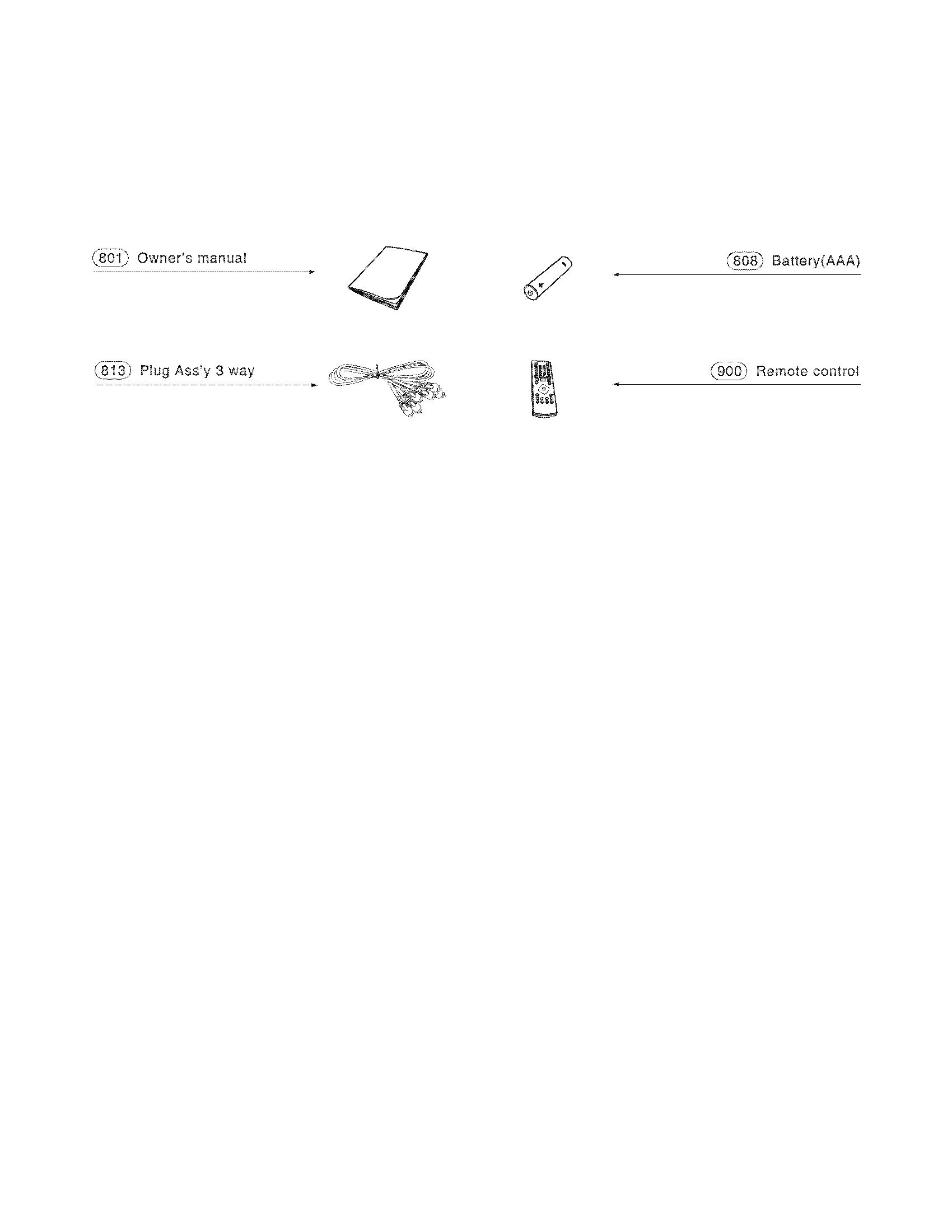 Accessory section parts